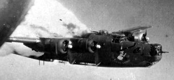 photo of Little Warrior with fuel tanks exploding